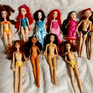 Disney Princess Barbie Dolls